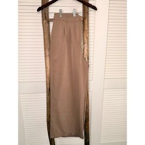 Princess Polly Wide Leg Pleated Trouser Pants Casual Office Career Size XL